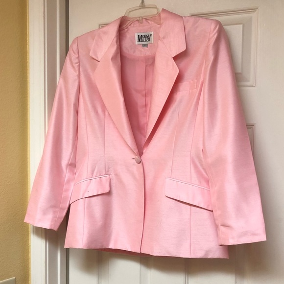 Pretty in pink vintage suit 1980s - Picture 6 of 12